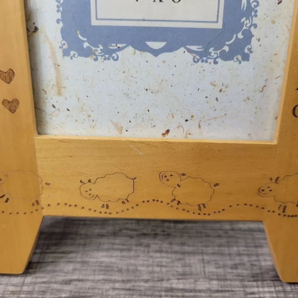 Wooden Baby‎ Themed 4x6 Photo Frame